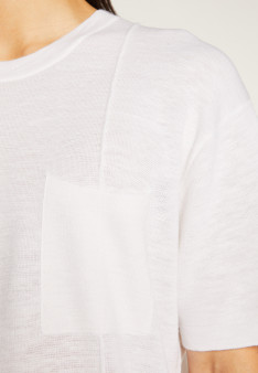 T-shirt ample en lin flammé - Deon