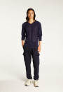 Slub linen t-shirt with raglan sleeves - Damon