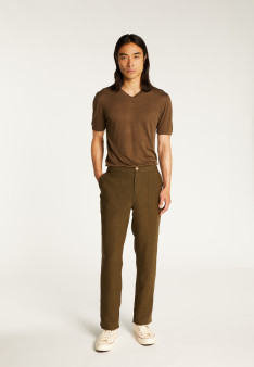 Pantalon à poches en lin - Dimitri