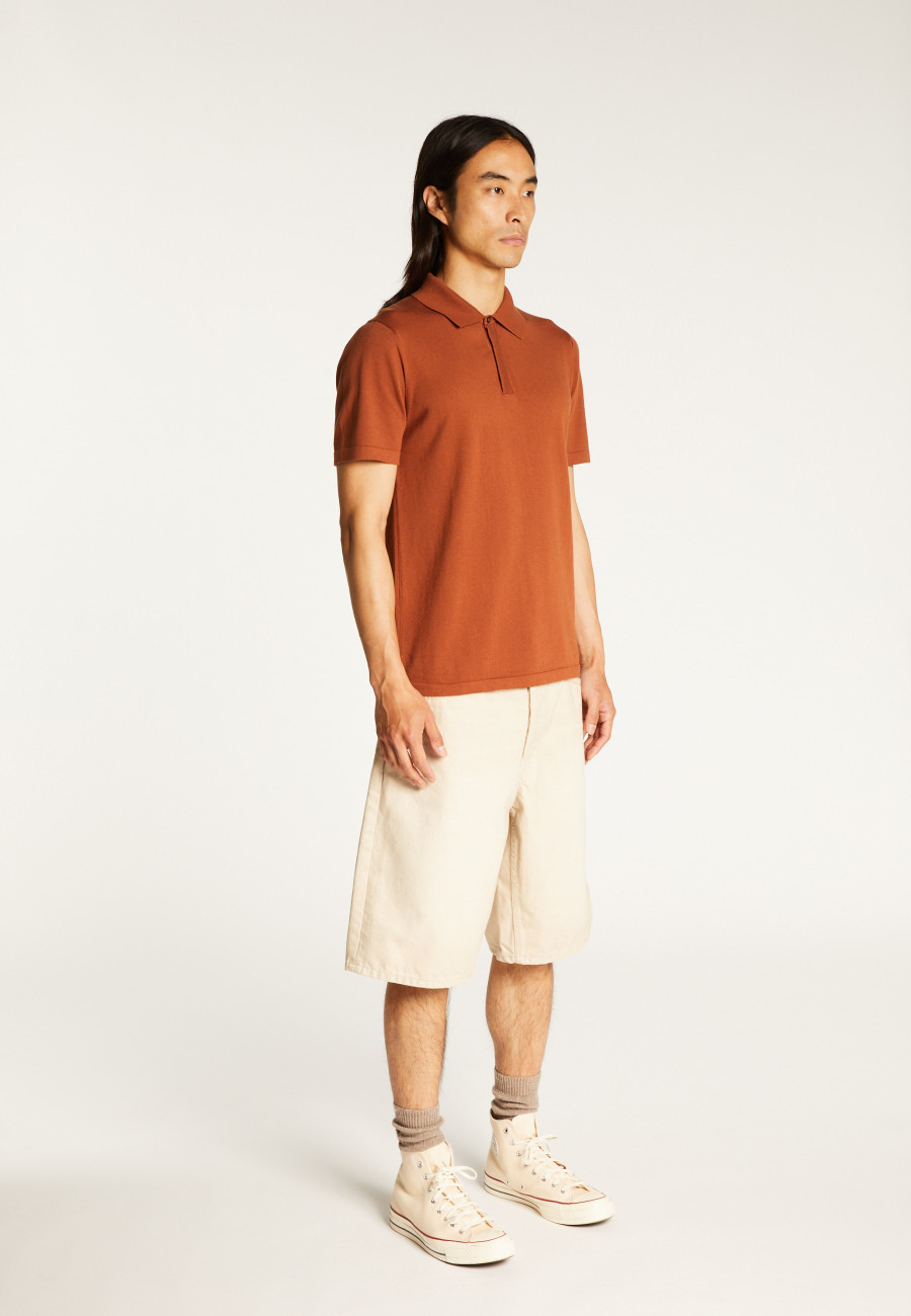 Cotton polo shirt - Domino