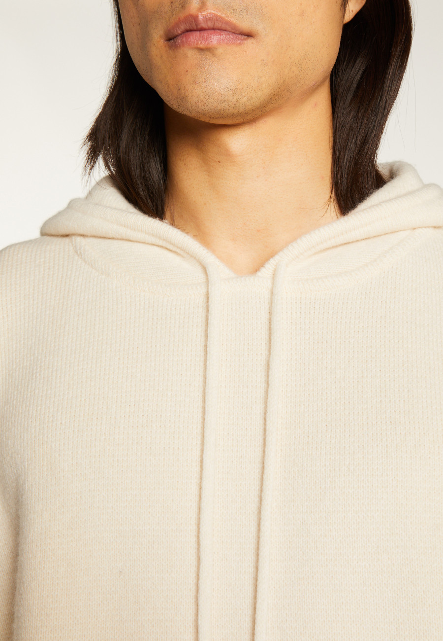 Hoodie unisexe en laine et cachemire - Fabio