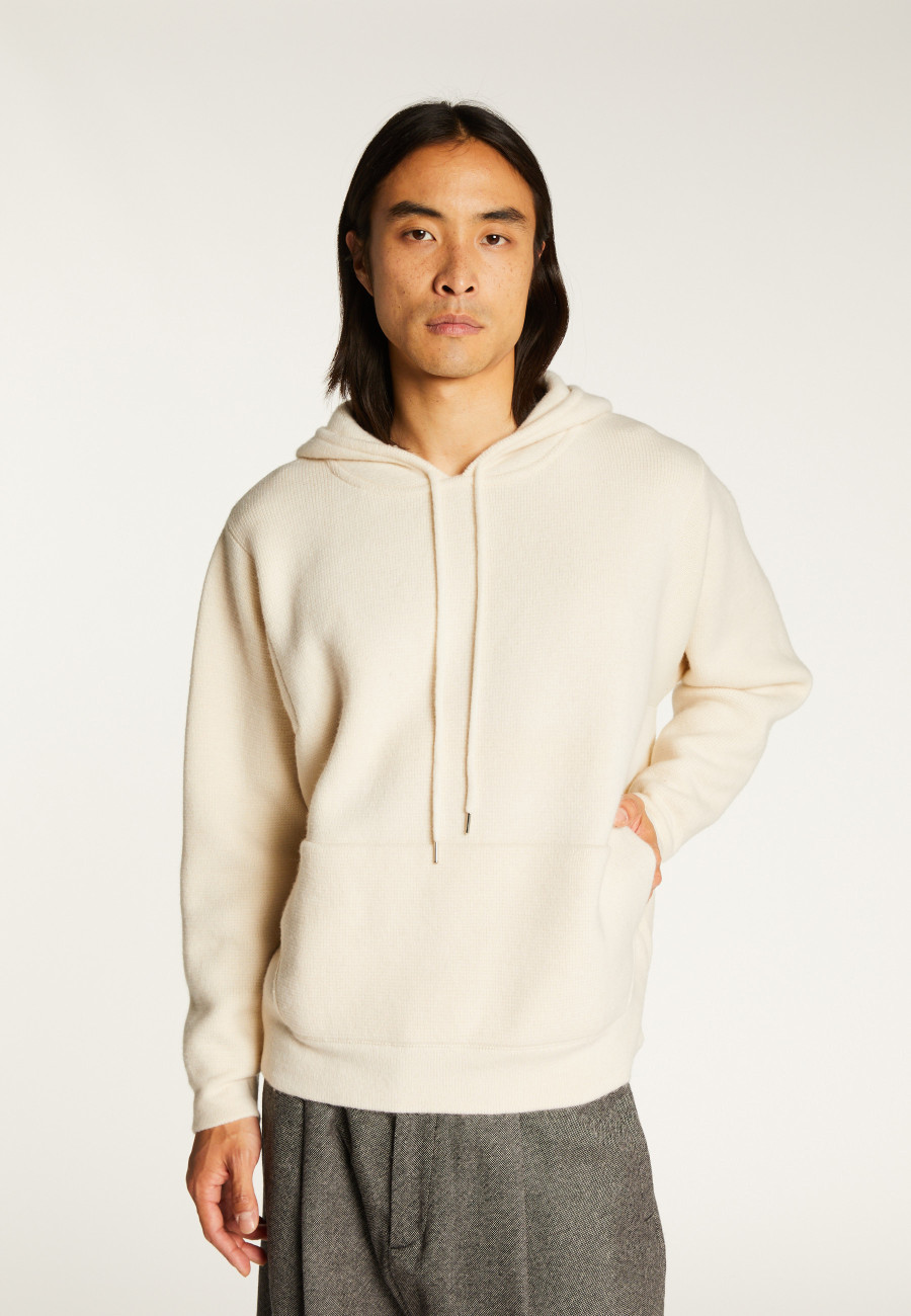 Hoodie unisexe en laine et cachemire - Fabio