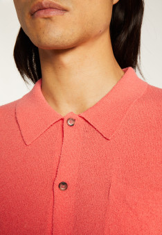 Short-sleeved brushed cotton shirt - Dominique
