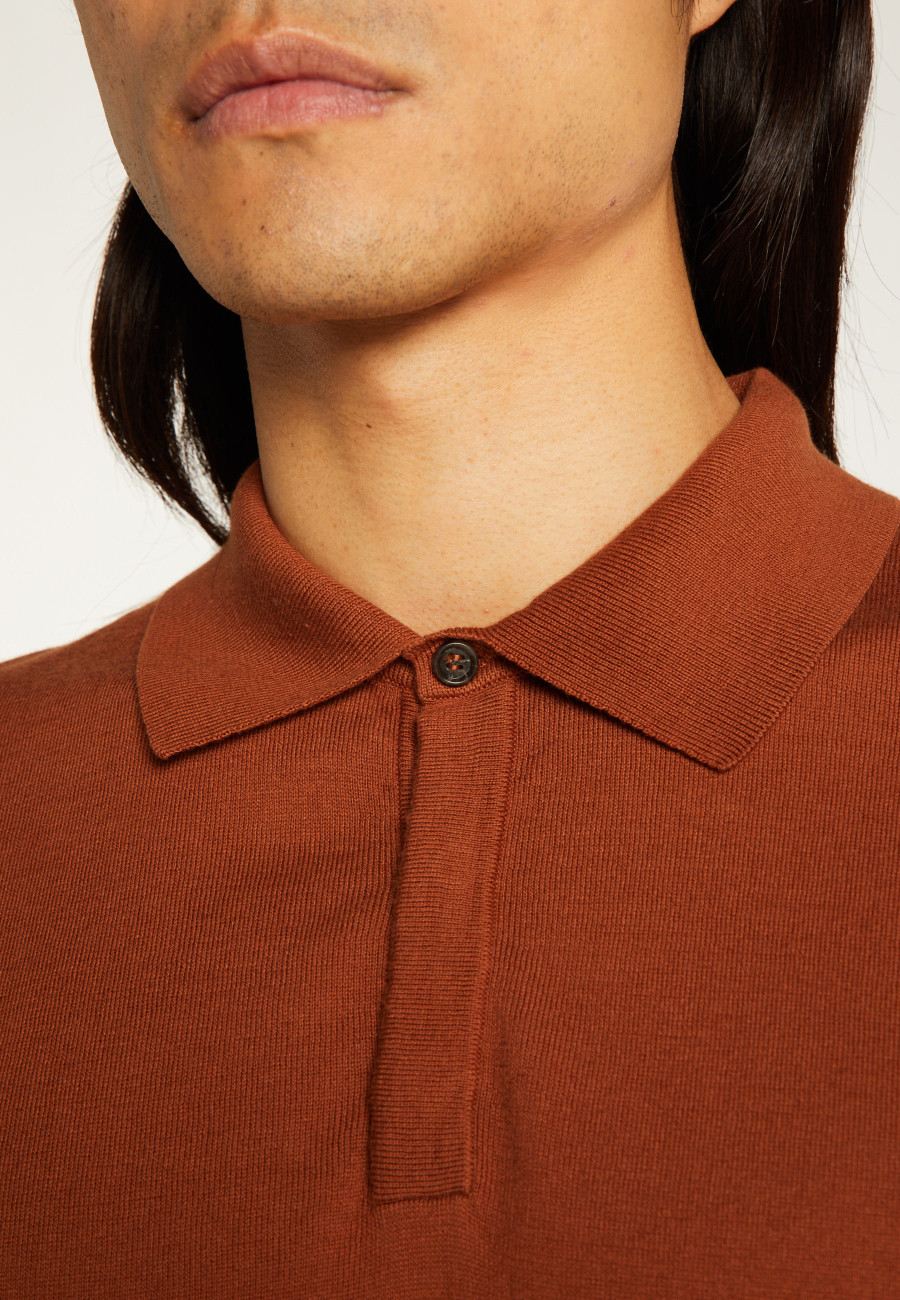 Cotton polo shirt - Domino