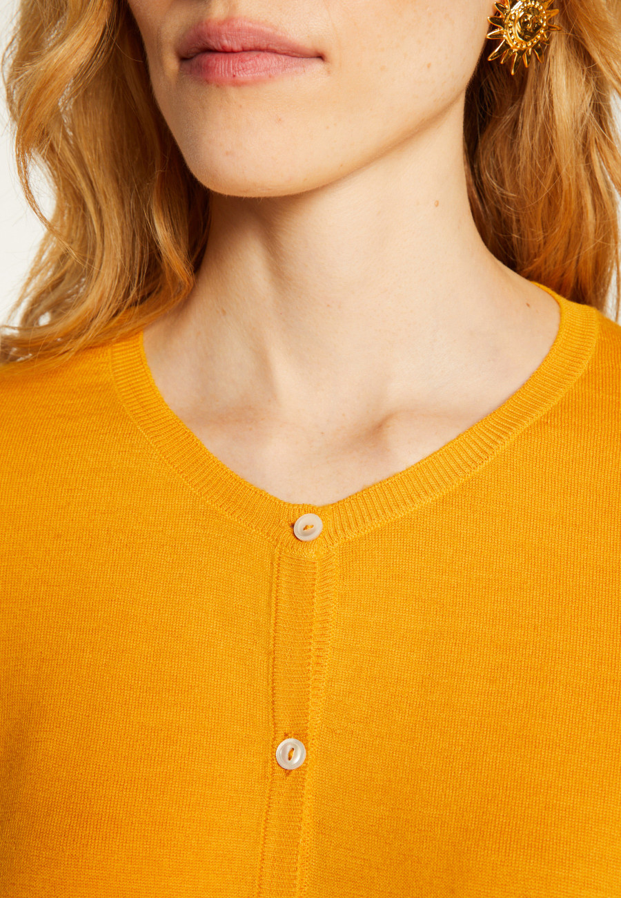 Gilet en laine mérinos - Belita