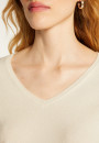 Pull col V en cachemire pour femme