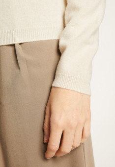 Pull col V en cachemire pour femme