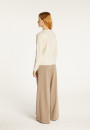 Pull col V en cachemire pour femme