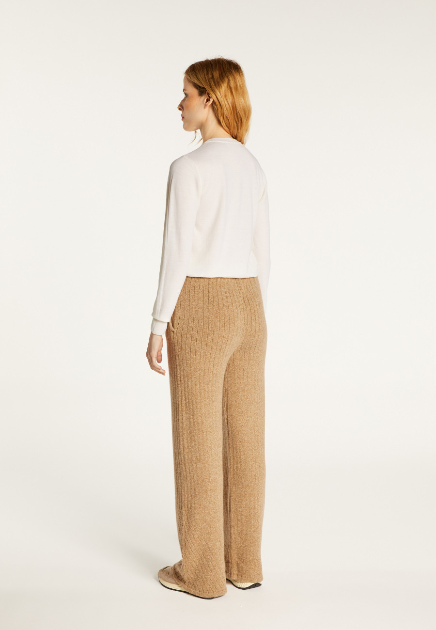 Cropped wool and cashmere turtleneck sweater - Galya
