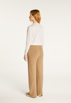 Cropped wool and cashmere turtleneck sweater - Galya