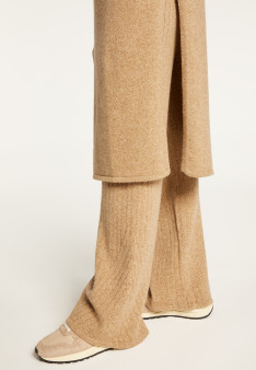 Sleeveless high neck tunic in wool and cashmere - Garance