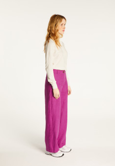 Pantalon en lin Ella