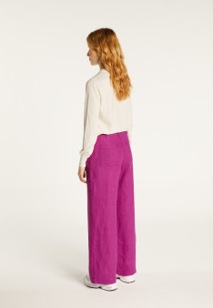 Pantalon en lin Ella