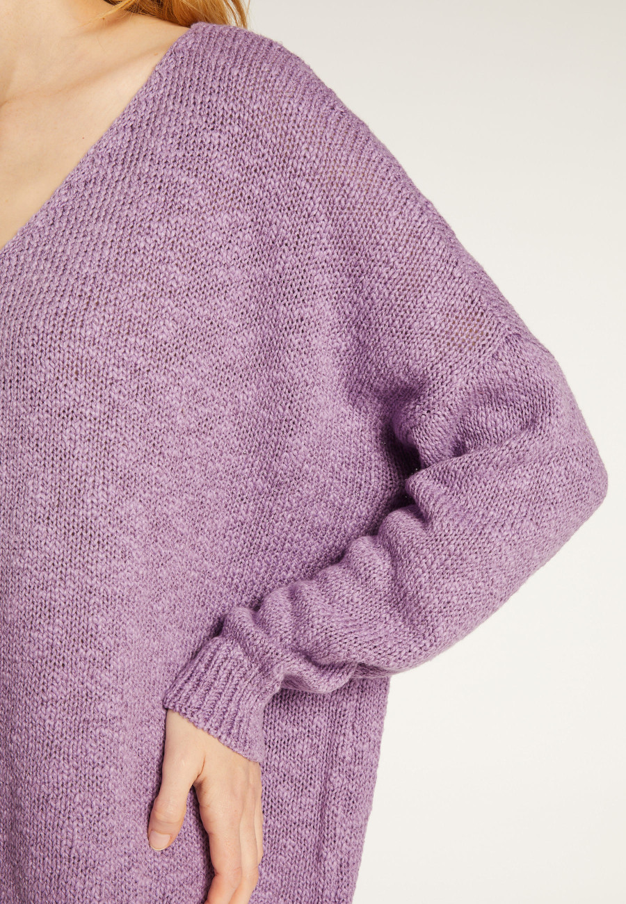 Pull ample coton et lin - Nathalie
