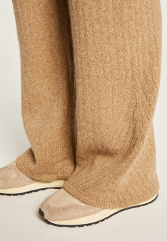 Cropped wool and cashmere turtleneck sweater - Galya