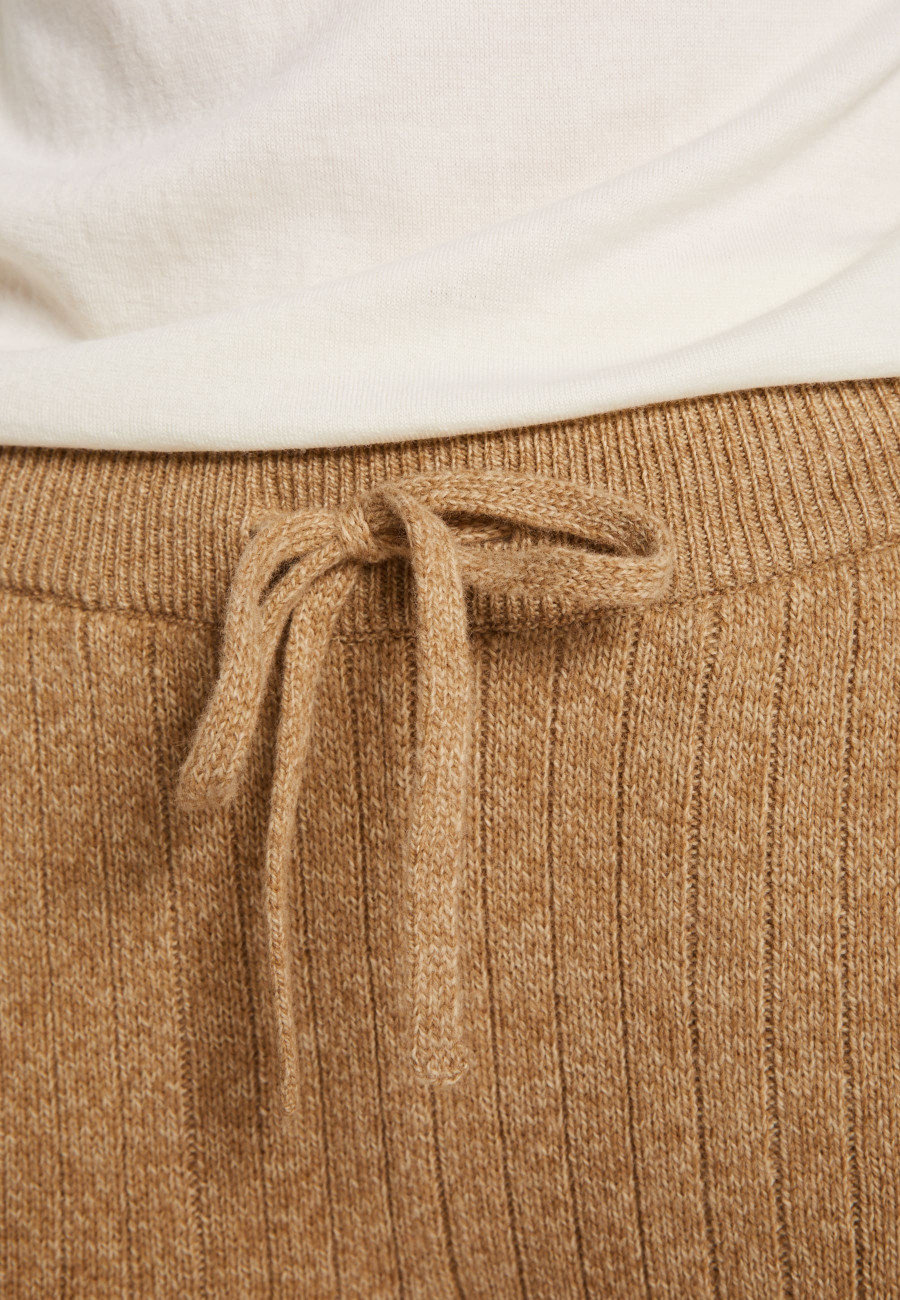 Cropped wool and cashmere turtleneck sweater - Galya