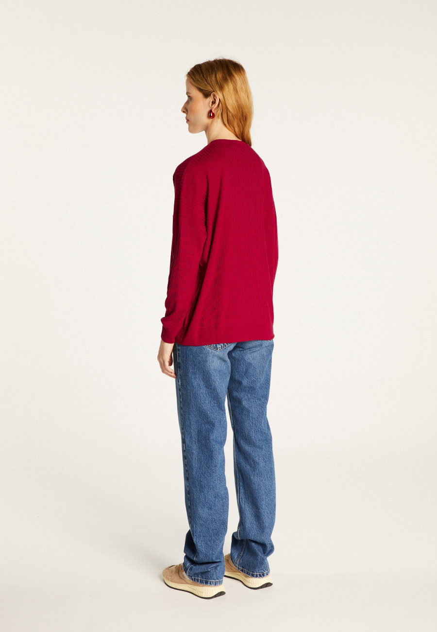 Pull oversize à côtes - Gladys