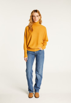 Roll-neck batwing jumper - Bob