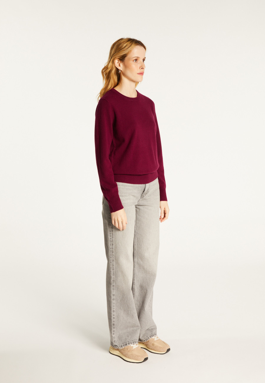 Cashmere round neck sweater - Abeline