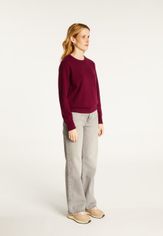 Pull col rond en cachemire - Abeline