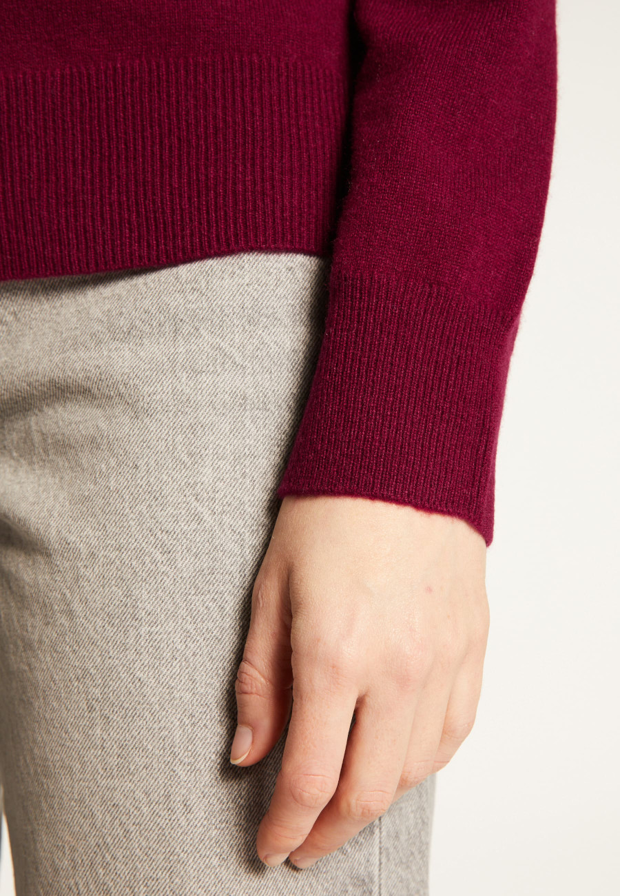 Cashmere round neck sweater - Abeline