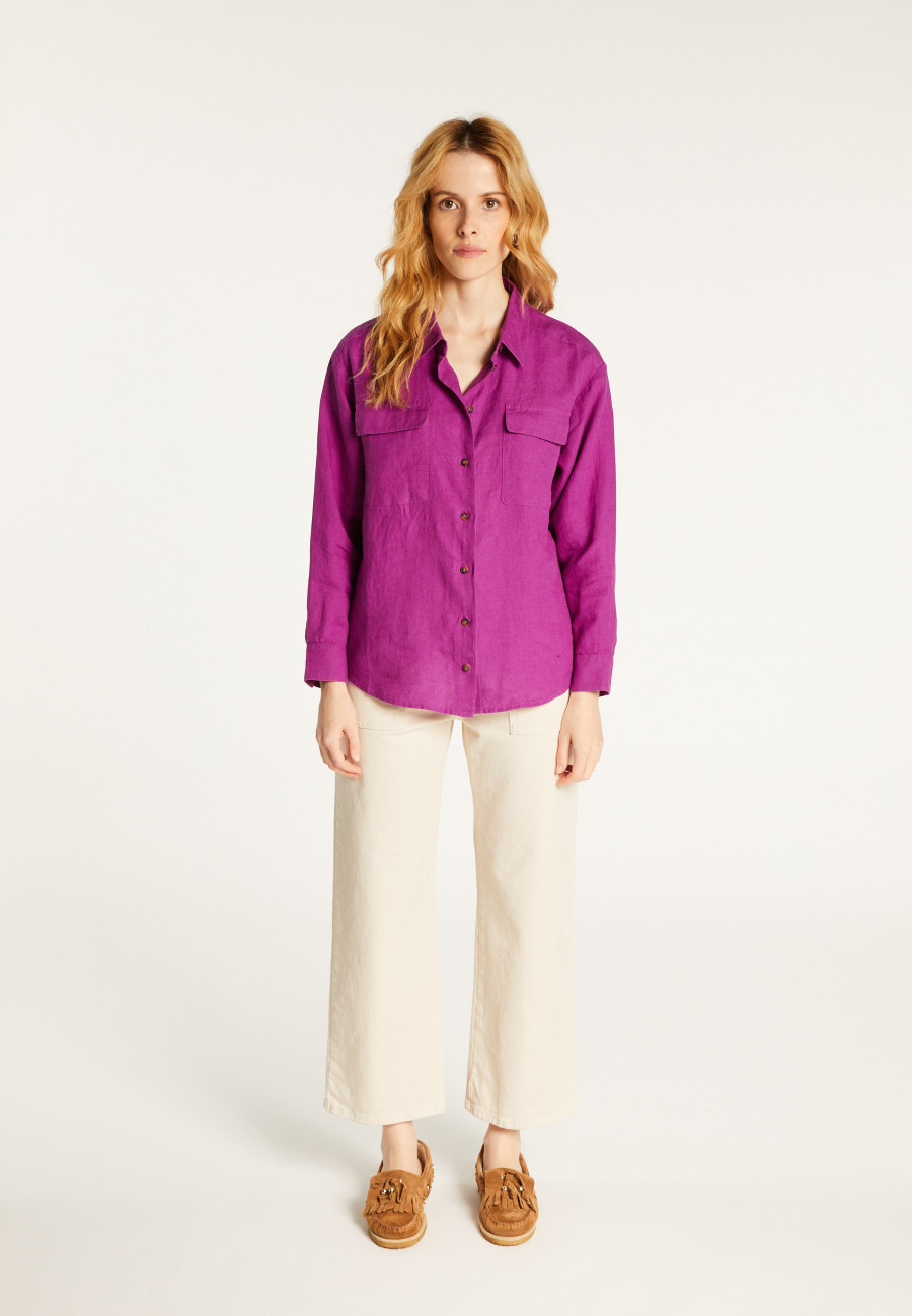 Chemise en lin Tonya