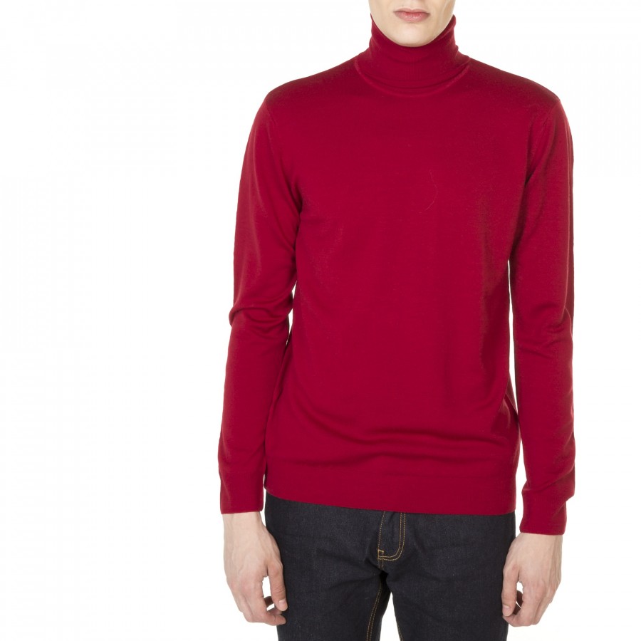 Woolen turtleneck sweater for men