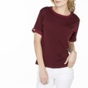T-shirt uni manches fantaisie en Fil Lumière Laurie 4989 conciergerie-51 bordeaux