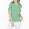 Unisex Sleeveless T-Shirt in Fil Lumière Laurie
