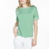 Unisex Sleeveless T-Shirt in Fil Lumière Laurie