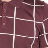 Polo homme carreaux Fil Lumière Marin