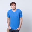 T-shirt en coton Brieux 6245 Boreal - 77 Bleu ciel