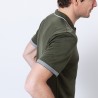 Striped Polo Fil Lumière Basso