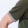 Striped Polo Fil Lumière Basso