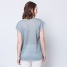 T-shirt à motifs graphique en viscose Axel