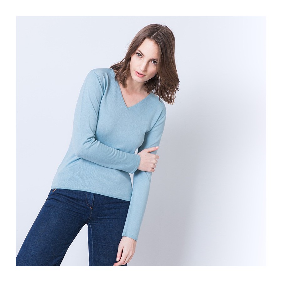 Women's wool and silk sweater Ahmed