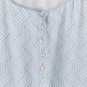 Robe bretelles à motifs graphiques Alvin 6204 Blanc-Austral - 02 Blanc