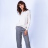 Pull ras de cou intemporel Galia 6360 Perle - 82 Ecru