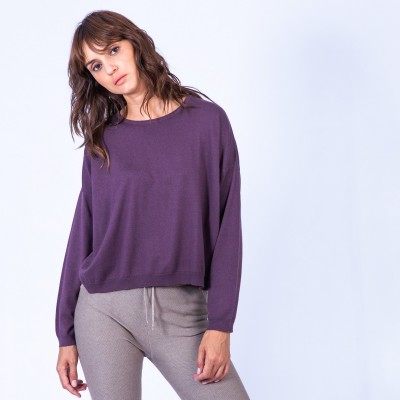 Cotton cashmere jumper – Hatsu