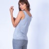 Débardeur en bambou cachemire - Hoatti 6344 Rafale - 09 Gris m