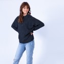 Pull oversize - Gillie 6310 Noir - 01 Noir