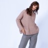 Sweat en mohair Gandi 6369 Grege - 24 Rose clair