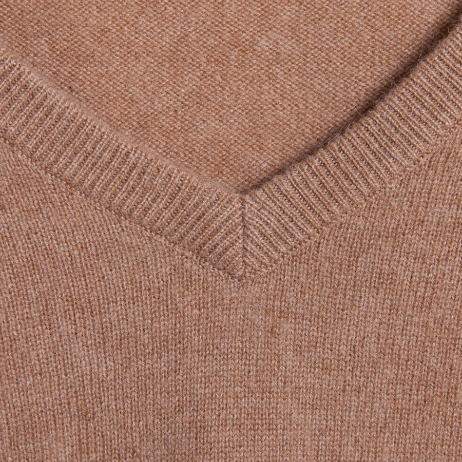 Pull col V en cachemire - Evann