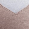 Pull col tunisien en cachemire - Henry 6362 gazelle - 13 beige moyen