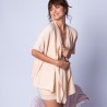 Gilet kimono sans manches - Harriet 6361 opale - 12 beige clair