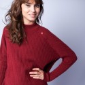 Cashmere jumper with buttons - Germaine