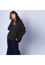 Gilet large en cachemire - Gaby 6368 steppe - 83 Kaki