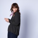 Loose-fit, cashmere cardigan — Gaby