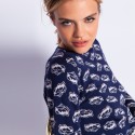 Pull à motifs - Esther 6325 navy - 05 bleu marine