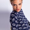 Pull à motifs - Esther 6325 navy - 05 bleu marine